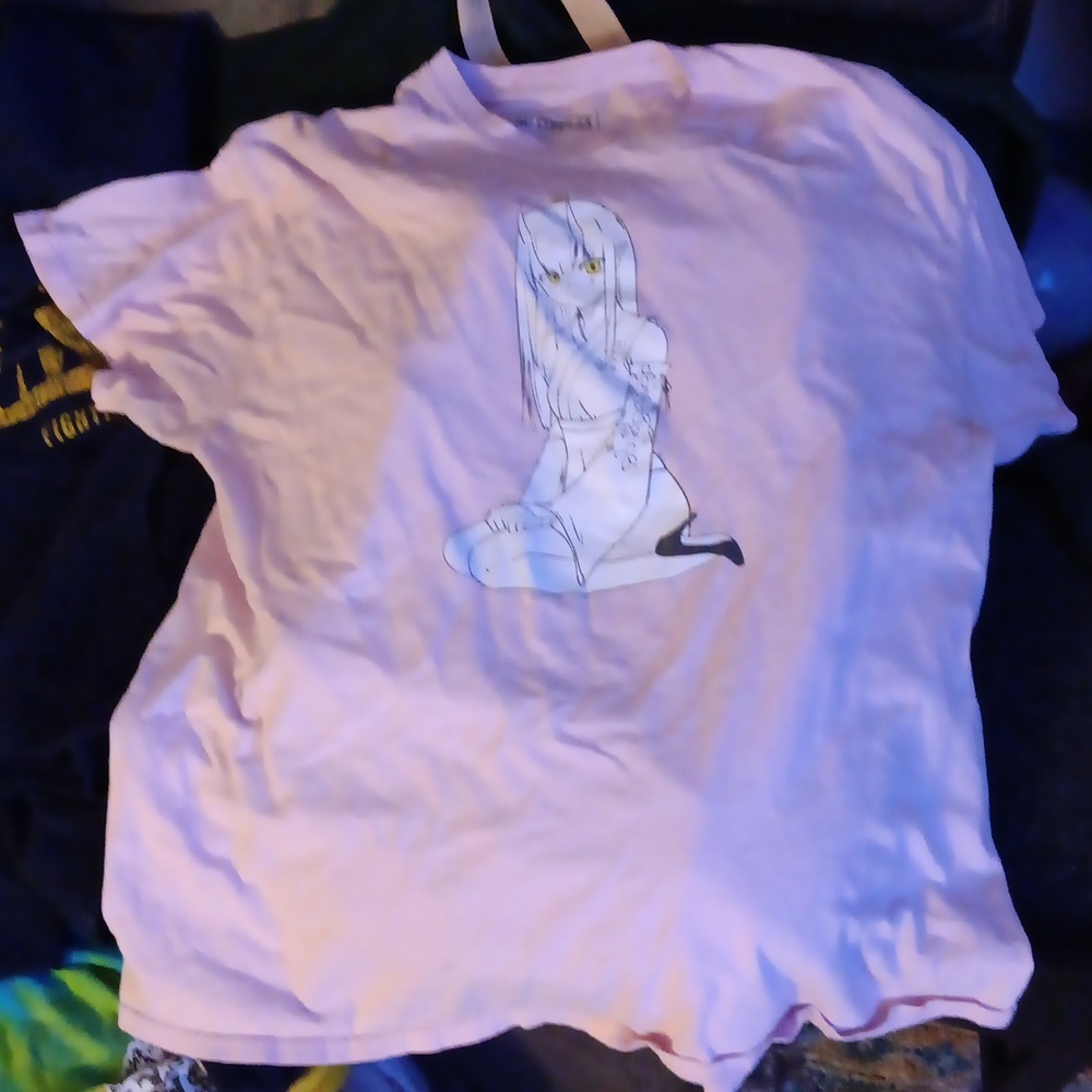 Anime short sleeved t shirt